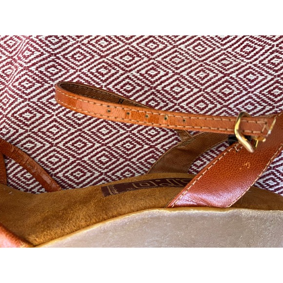 NOS ViNTaGe 70’s New In Box S.r.o. Leather Sandals 8 - Picture 11 of 14